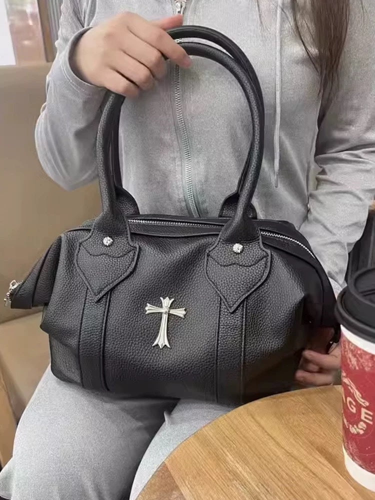 Chrome Hearts Large Capacity PU Underarm Bag
