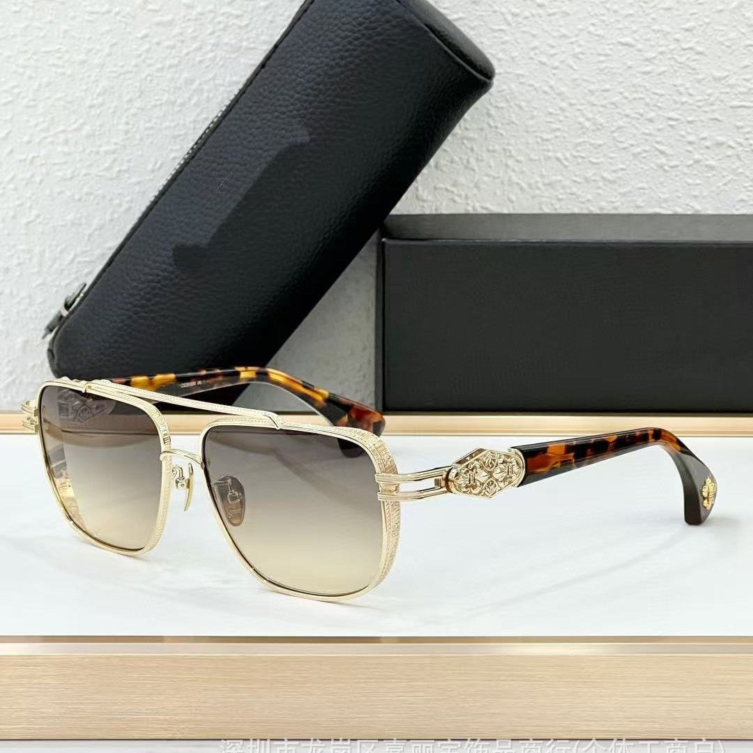 Chrome Hearts Heavy Industry Metal Luxury Sunglasses