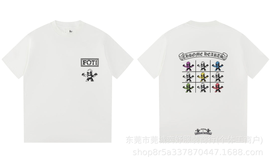 Chrome Hearts Sanskrit Print Short-Sleeve T-Shirt
