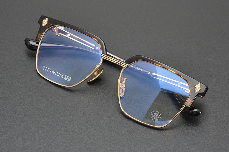 Chrome Hearts Dagger Cross Full Rim Glasses