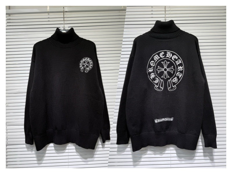 Chrome hearts cotton cross knitted sweater cardigan