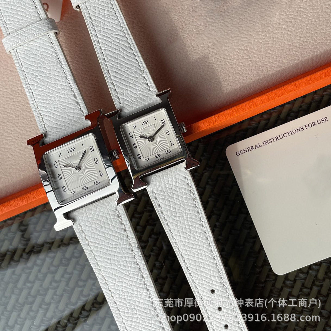 H shaped Fashionable and Simple Watch