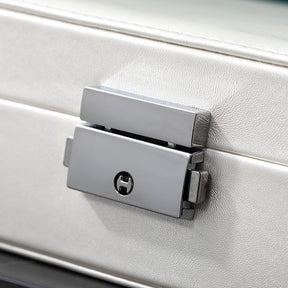 Storage rectangular lock jewelry storage box