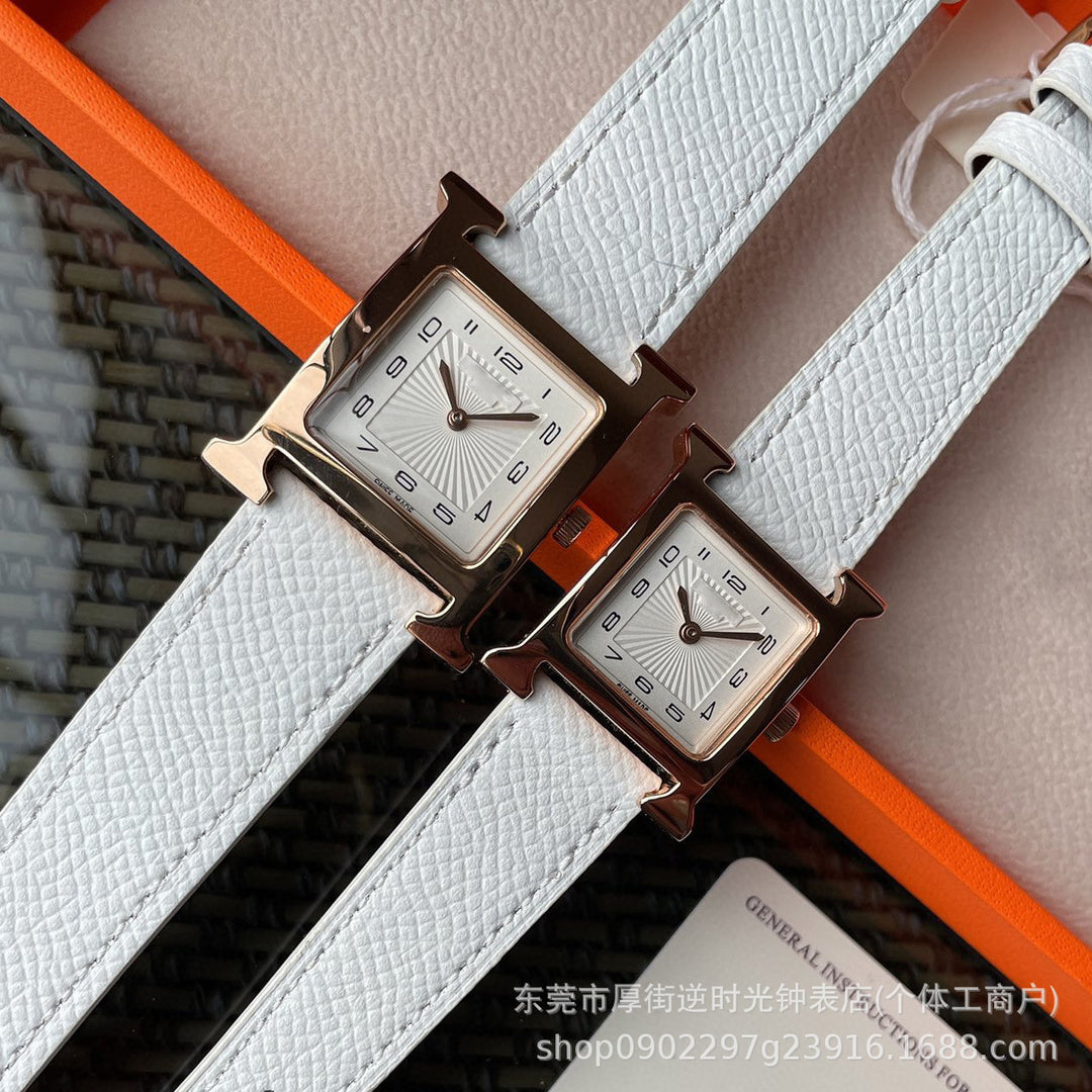H shaped Fashionable and Simple Watch