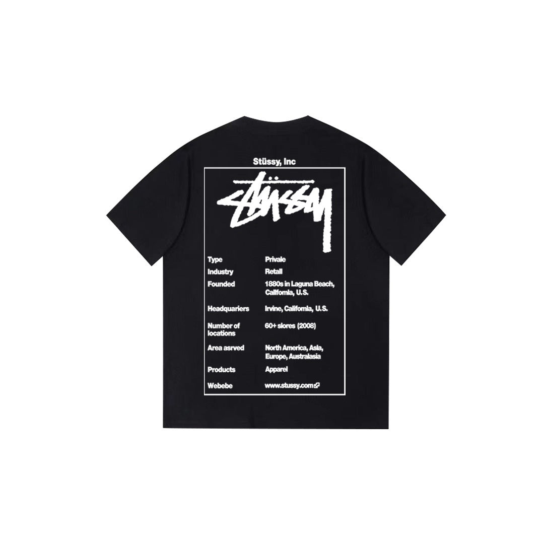 Stussy Classic Basic Loose Fit Short-Sleeve T-Sleeve