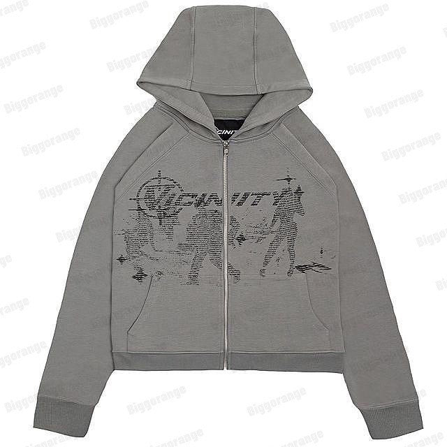 Futuristic Vicinity Graphic Hoodie