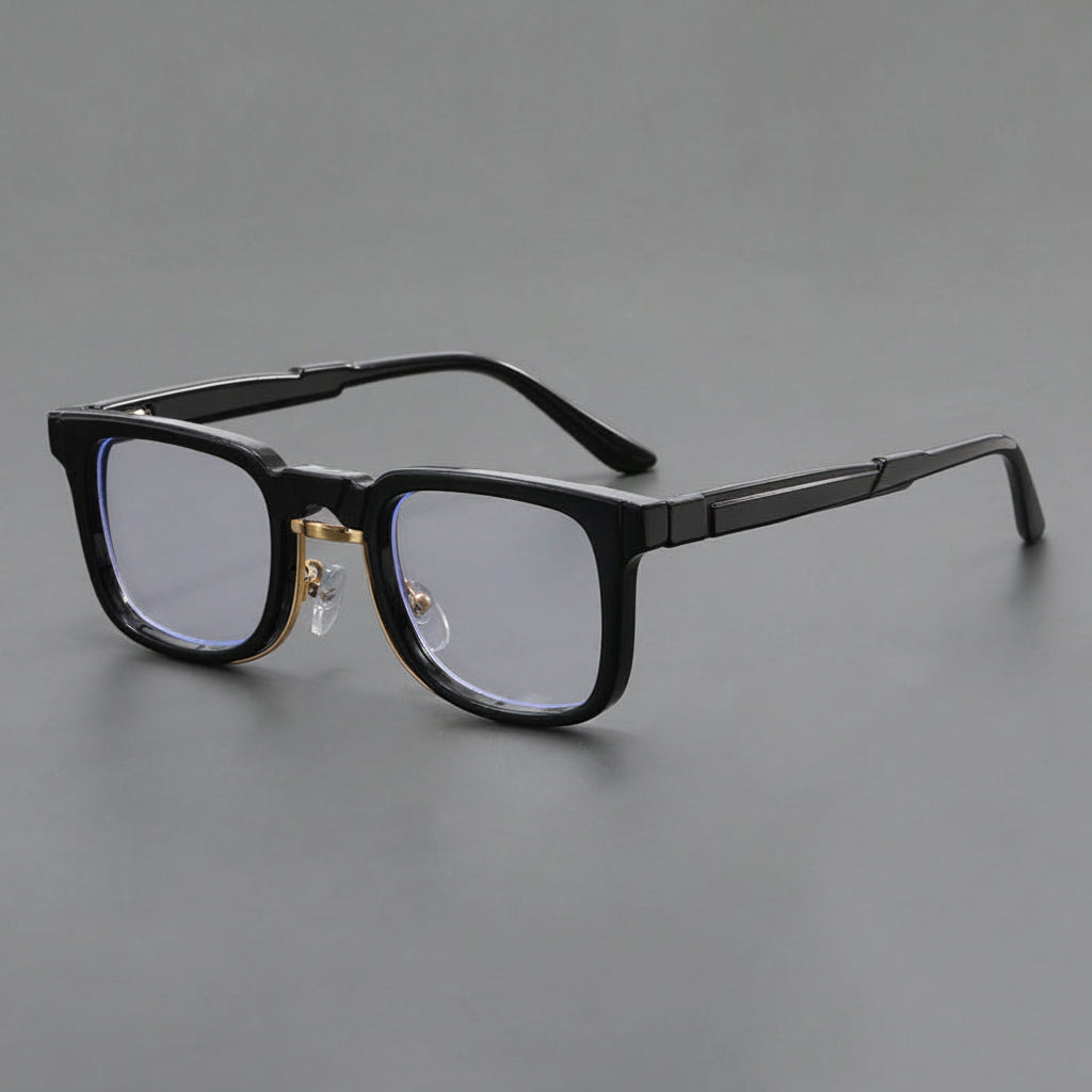 Modern square large-face polarized glasses