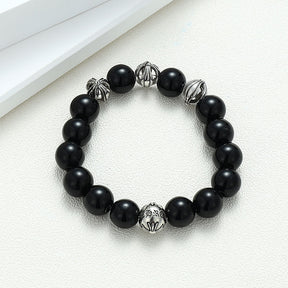 Chrome hearts obsidian turquoise bracelet