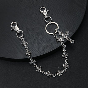 Chrome Hearts dark personality waist chain