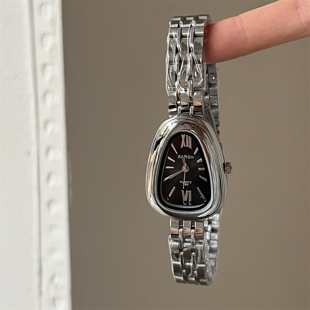Snake-Head Steel-Band Quartz Watch