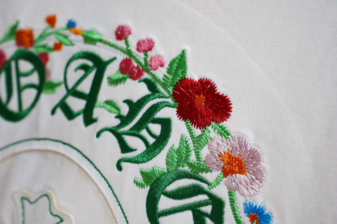 Chrome Hearts Colorful Tree Planting Garden Embroidery T-Shirt