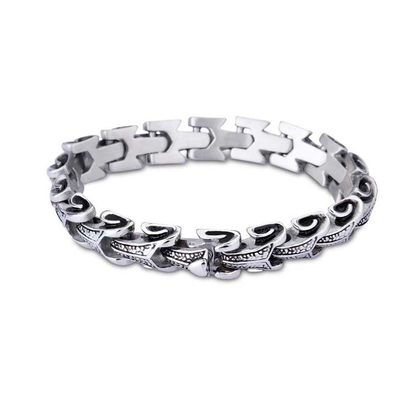 Dragon Bone Stainless Steel Bracelet
