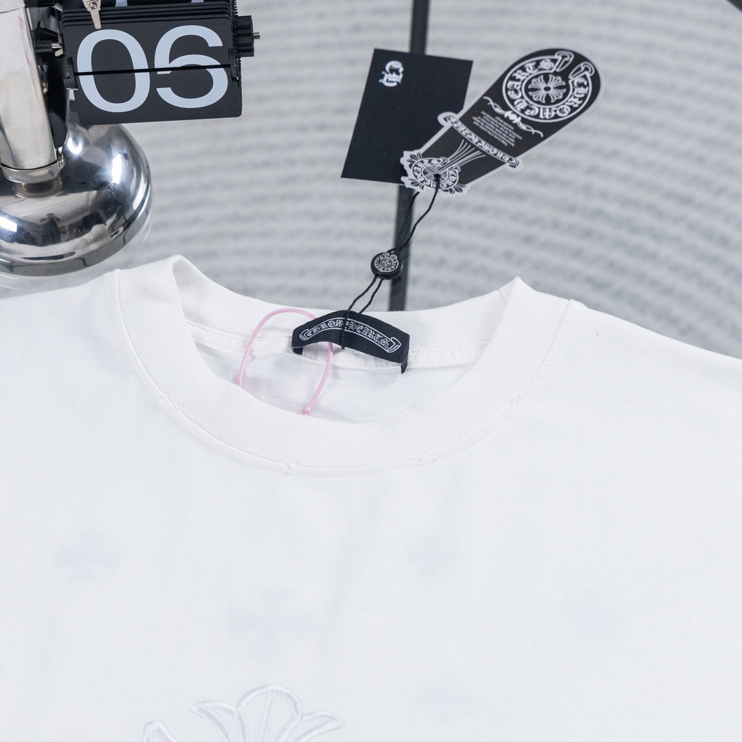 Chrome Hearts Colorful Starry Sky Embroidered T-shirt