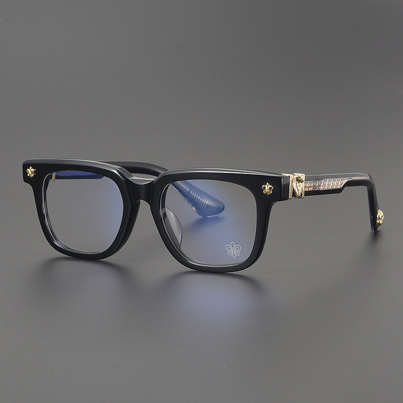 Chrome Hearts carved snake logo glasses