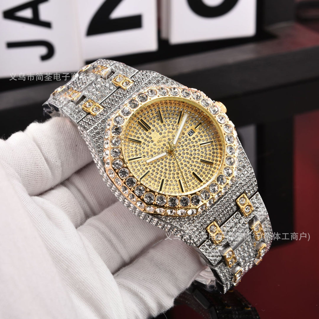 AP Full-Diamond Quartz Watch