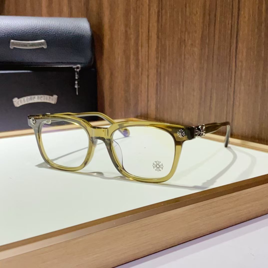 Chrome Hearts classic large frame simple glasses frame