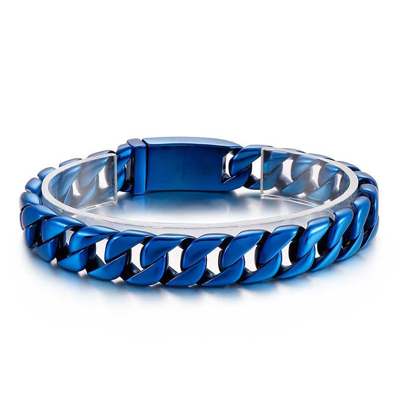 Minimalist titanium steel bracelet