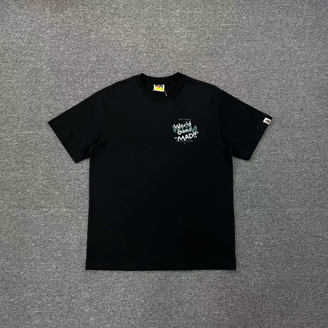 BAPE Ape print cartoon short-sleeved T-shirt