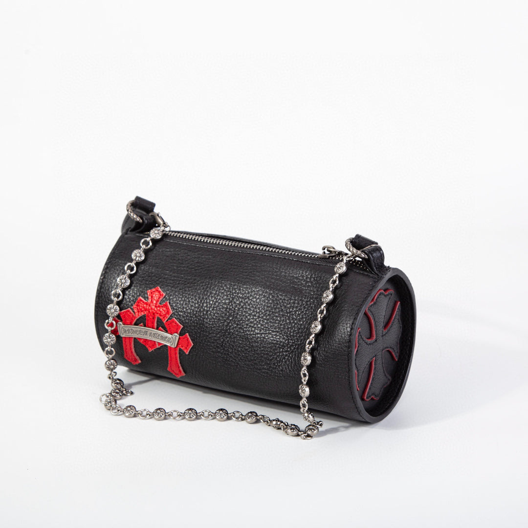Chrome Hearts cross pencil mini cylindrical handbag