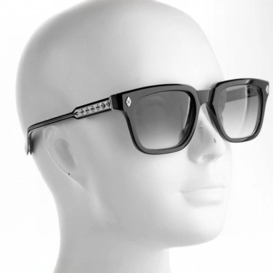 Chrome Hearts AMB Square-Frame Sunglasses