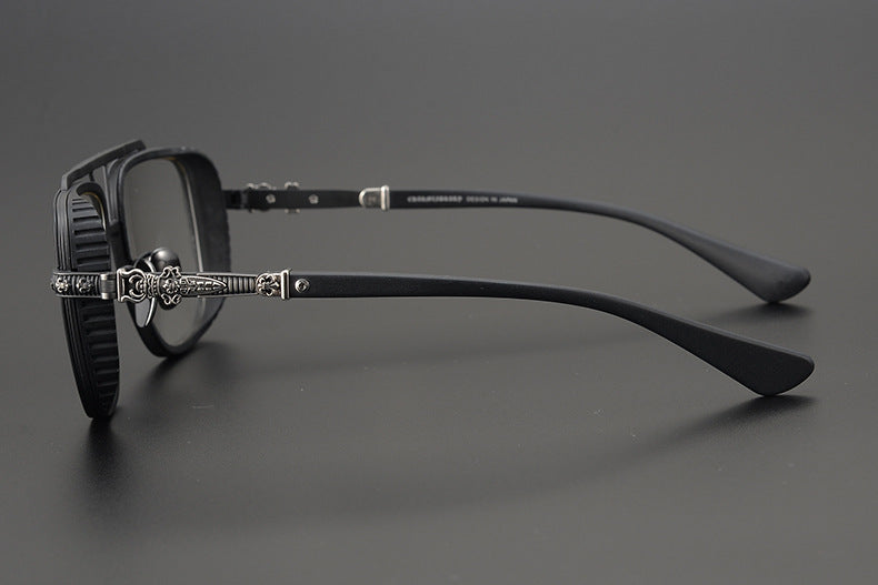 Chrome Hearts Double-Bridge Eyewear with Premium Engraving