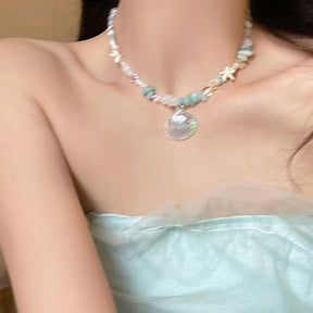 starfish necklace dopamine necklace