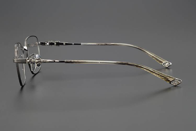 Chrome Hearts-Inspired Retro Dagger Business Eyewear Pure Titanium Frames
