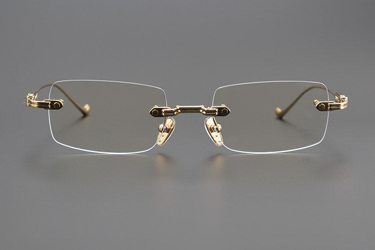 Chrome Hearts Engraved Rimless Frames