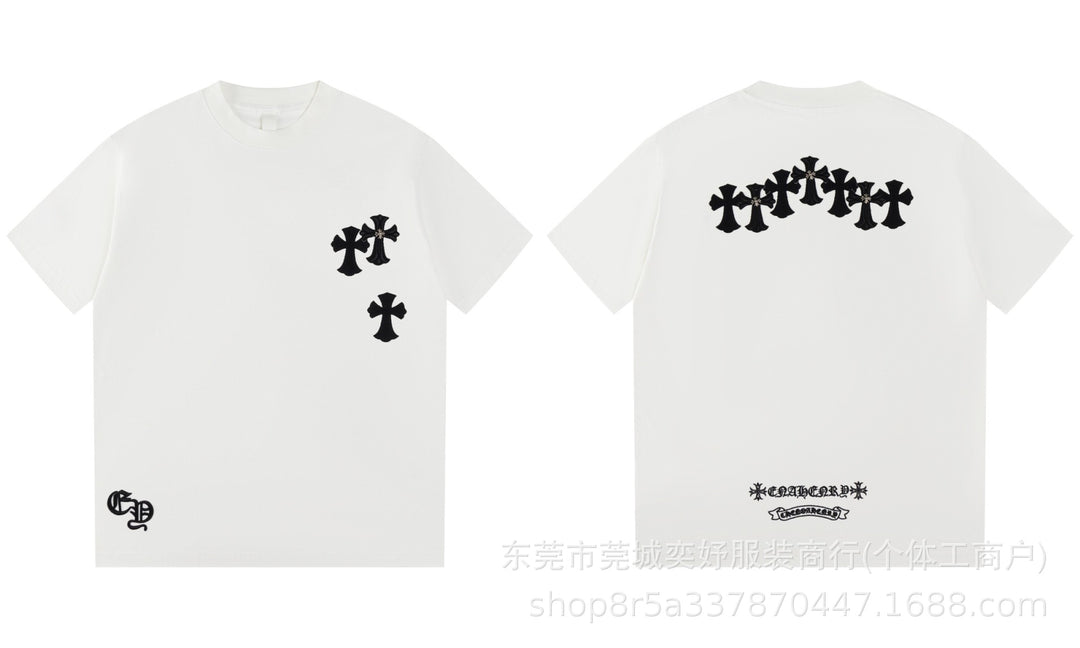 Chrome Hearts Sanskrit Print Short-Sleeve T-Shirt