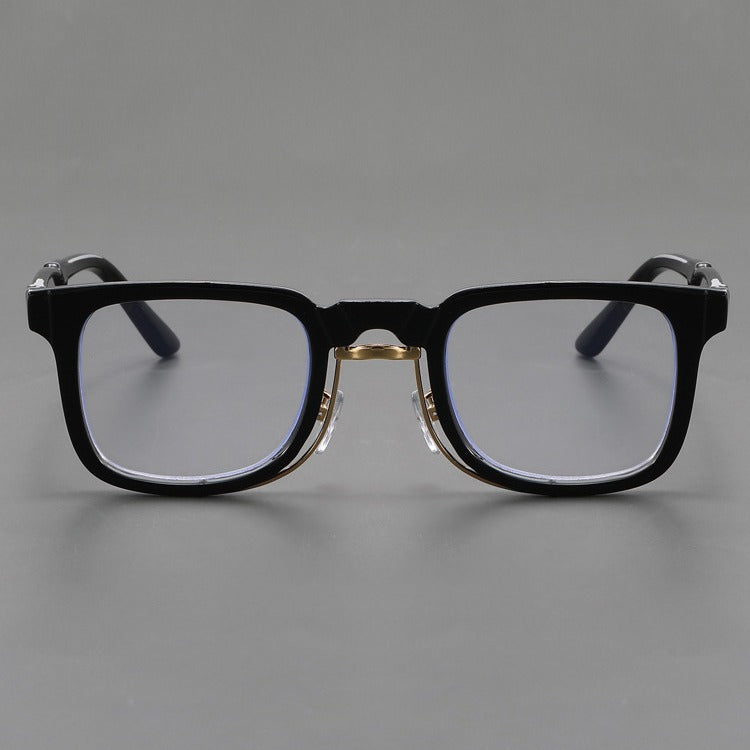 Modern square large-face polarized glasses