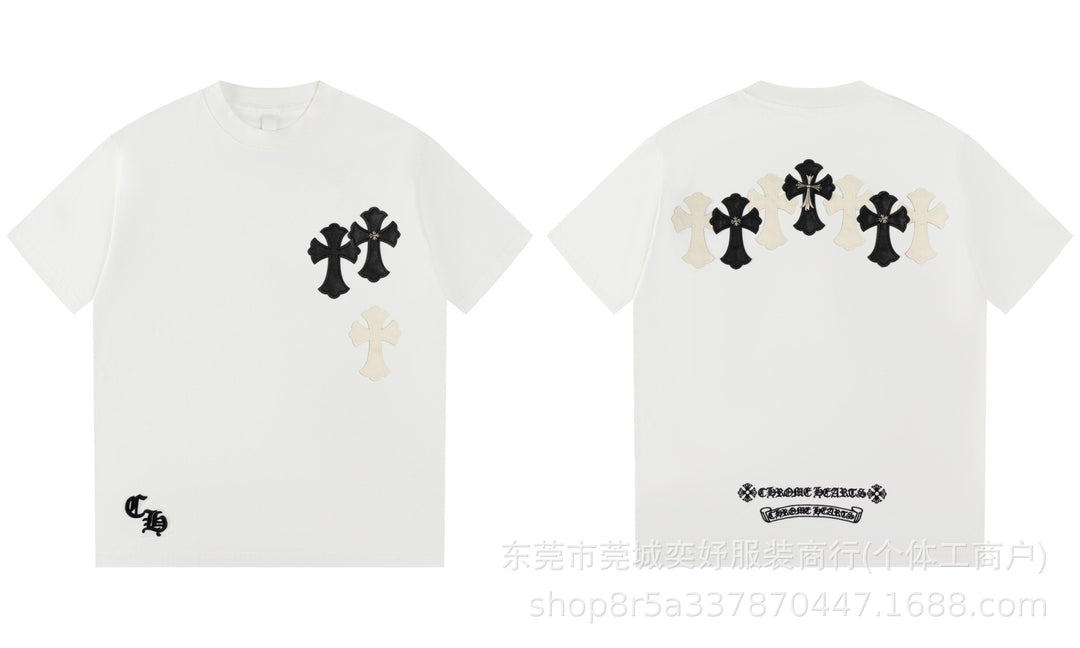 Chrome Hearts Sanskrit Print Short-Sleeve T-Shirt