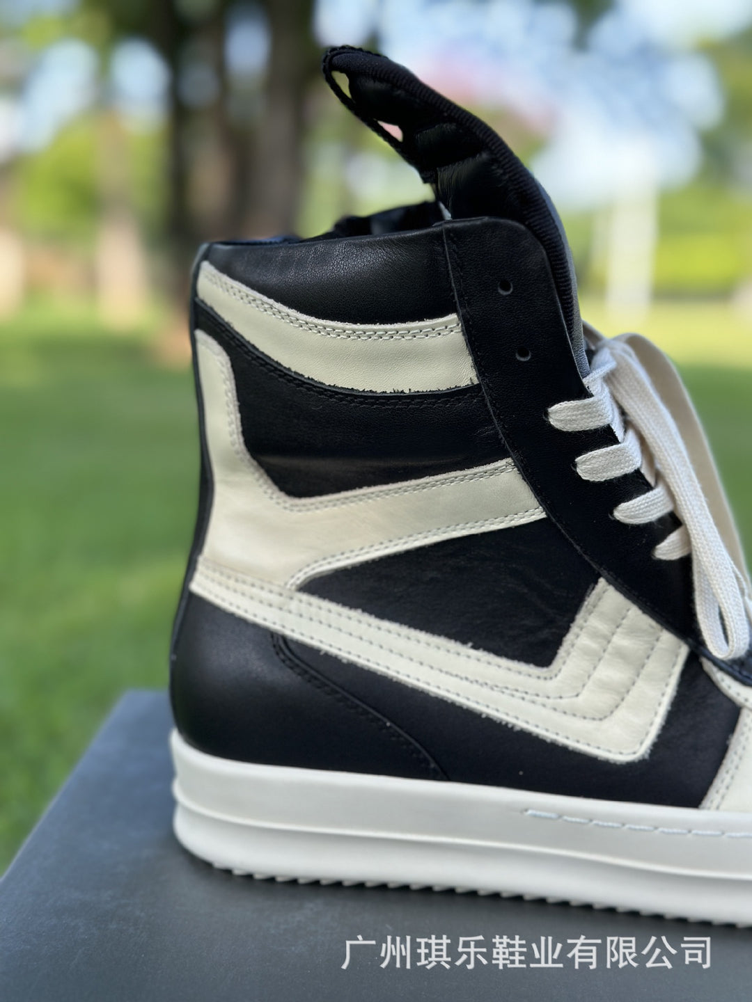Thick-Sole, Height-Increasing, High-Top Genuine Leather Sports Boots