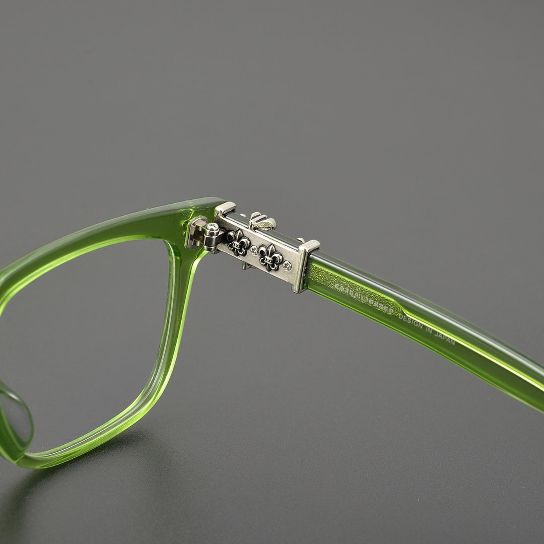 Chrome Hearts Large Square-Frame Acetate Glasses