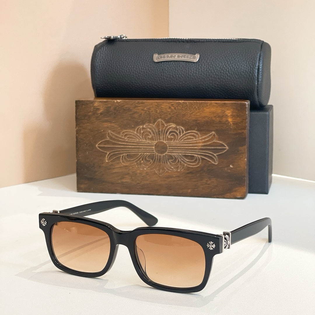 Chrome Hearts Square Frame Fashion Sunglasses