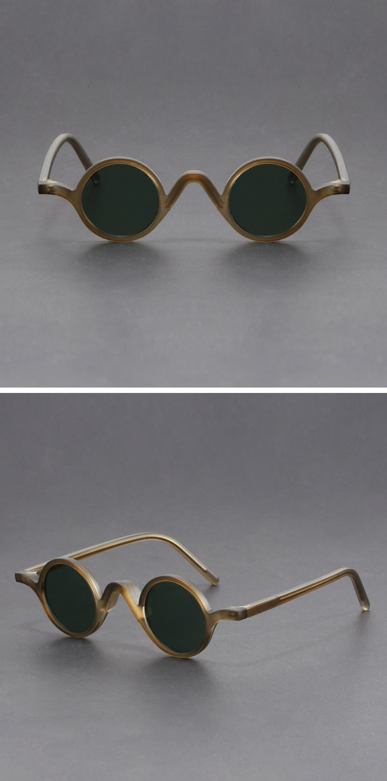 Punk Retro Small Round Sunglasses