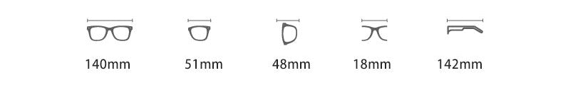 TR90 anti-blue light glasses