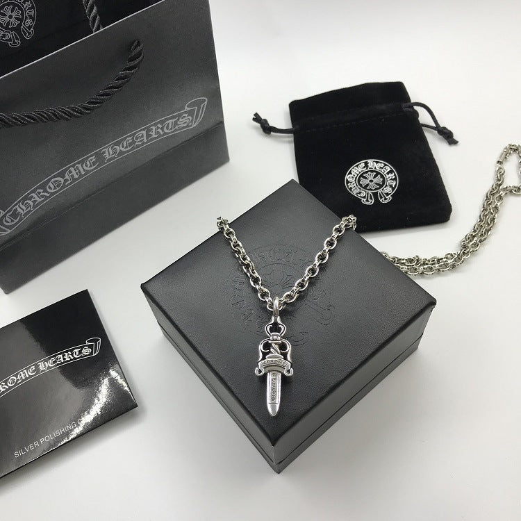 Chrome Hearts Dagger Pendant Necklace