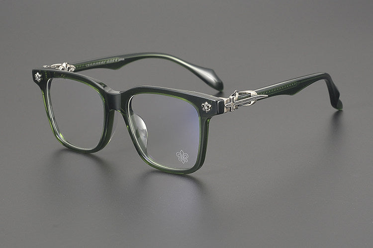 Chrome Hearts Premium Retro Oversized Square Eyeglasses
