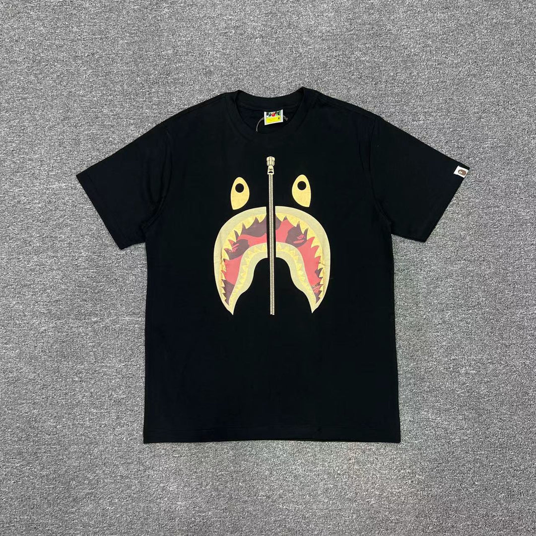 BAPE cartoon Ape print short-sleeved T-shirt