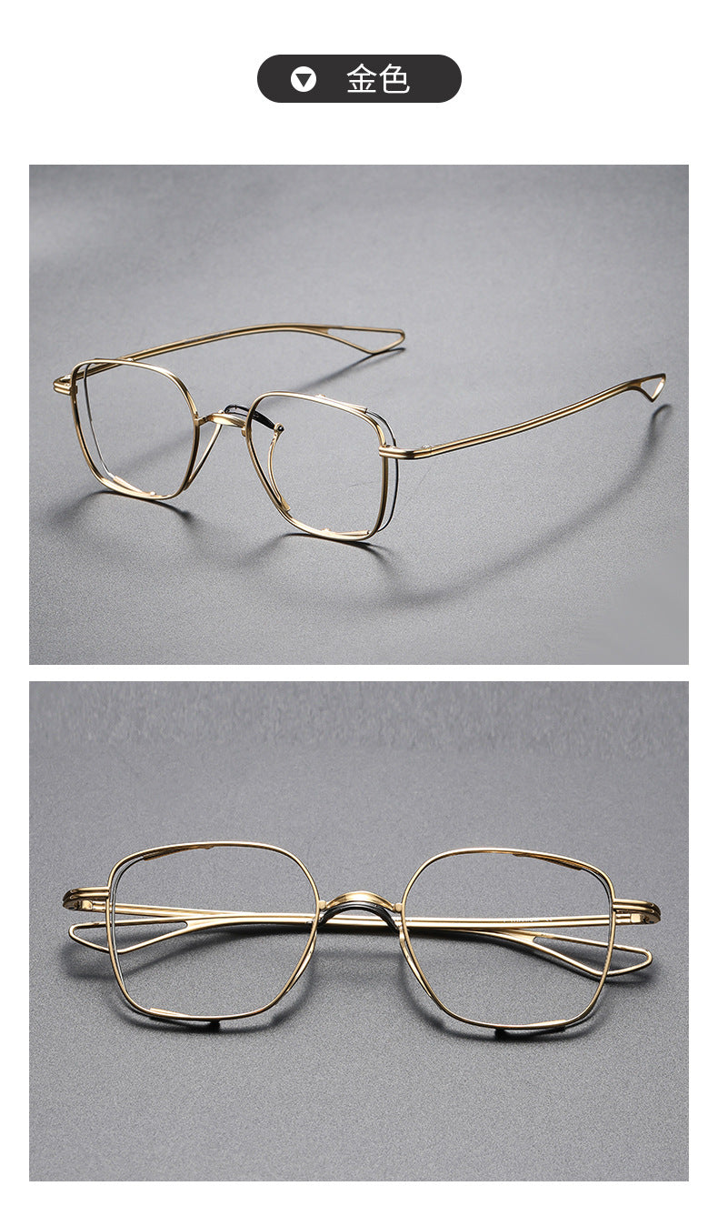 Trendy Design Handcrafted Titanium Eyeglass Frames