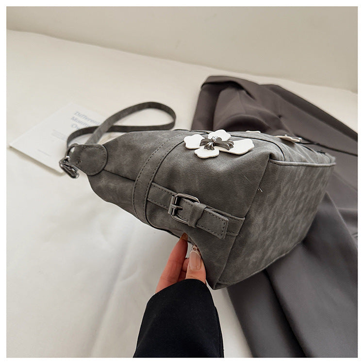Chrome Hearts grey Patchwork Travel Bag