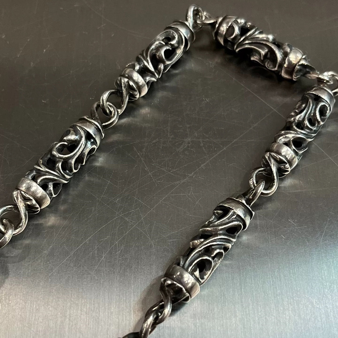 Chrome Hearts hollowed-out vine lobster buckle trouser chain