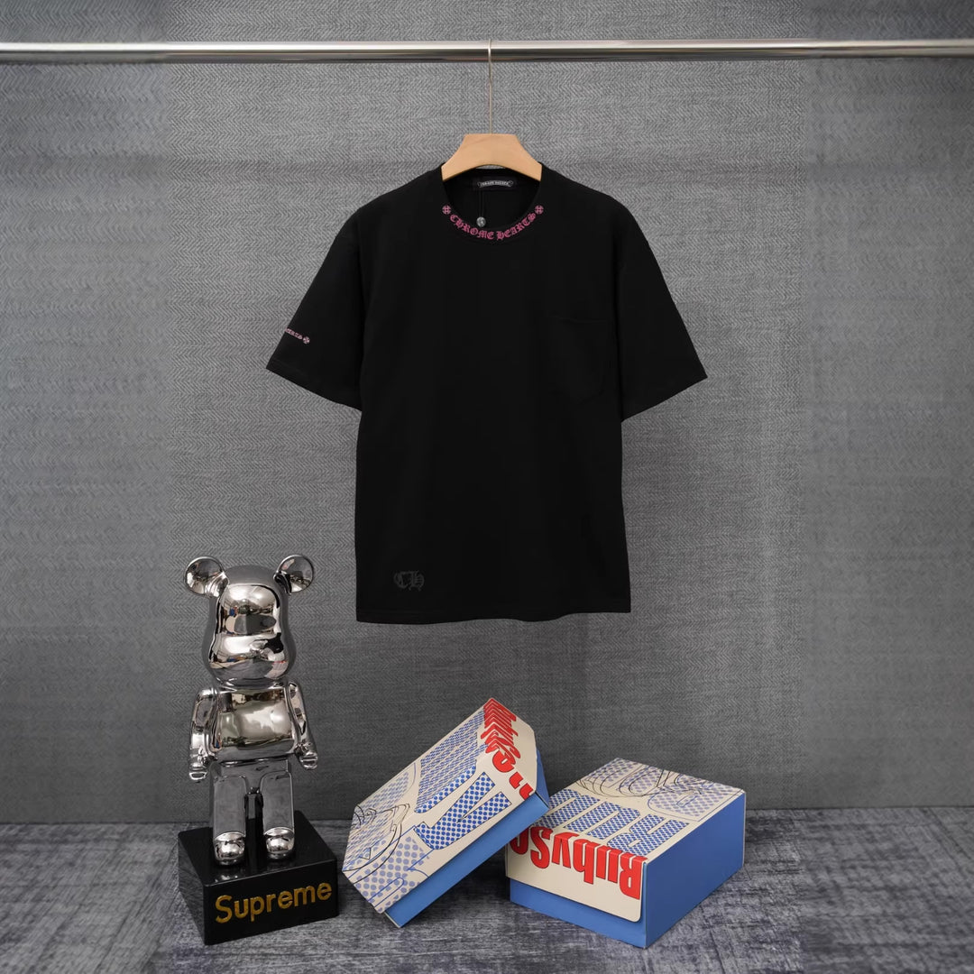 Chrome Hearts Summer Printed T-Shirt Short-Sleeve