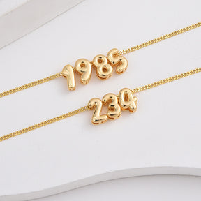 bubble 444 necklace