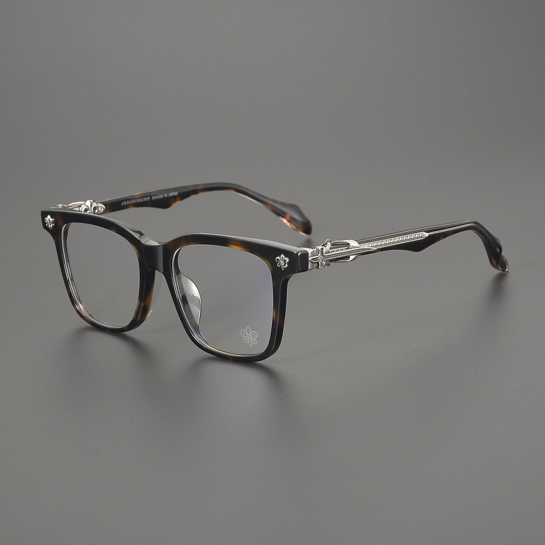 Chrome Hearts Premium Retro Oversized Square Eyeglasses