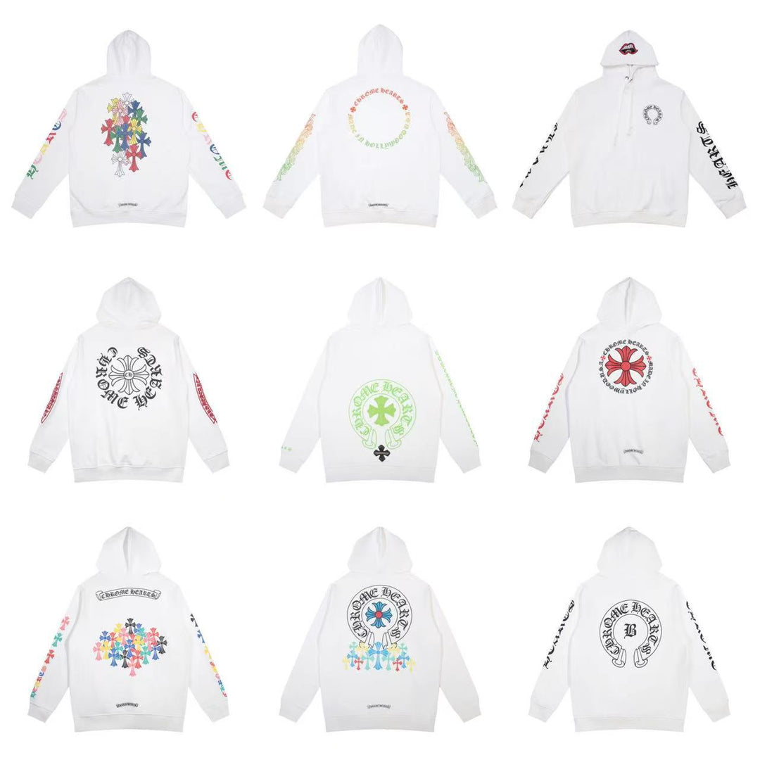 Chrome Hearts Horseshoe Cross  Hoodie Pullover