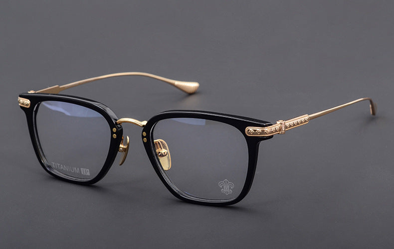 Chrome Hearts Premium Distinctive Full-Rim Eyeglasses