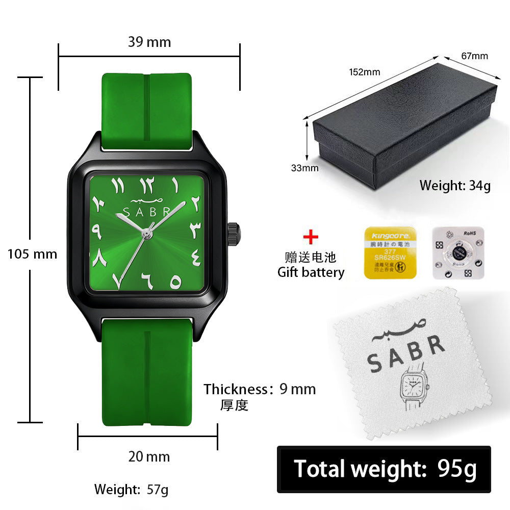 Stylish Waterproof Wristwatch with Calendar
