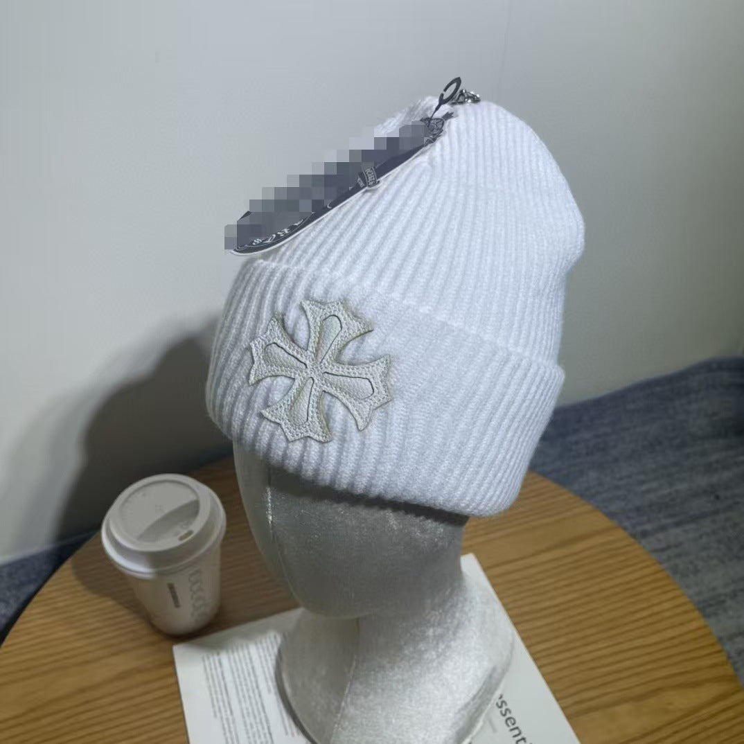 Chrome Hearts embroidered knitted hat