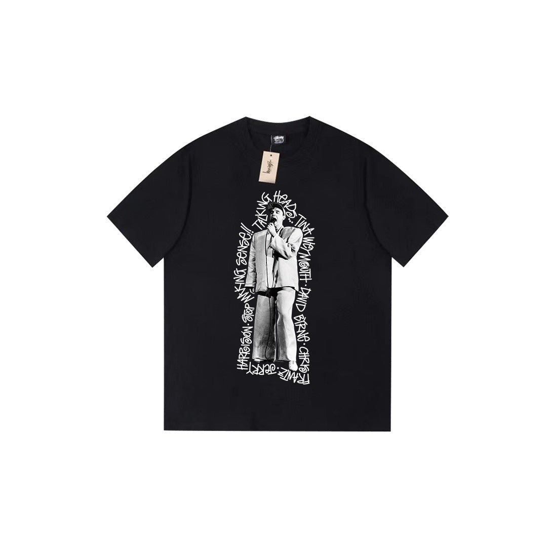 Stussy Classic Basic Loose Fit Short-Sleeve T-Sleeve